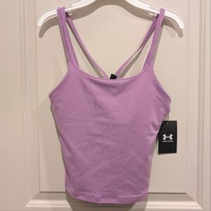 Under Armour Women's Motion Strappy Purple Tank Top XS